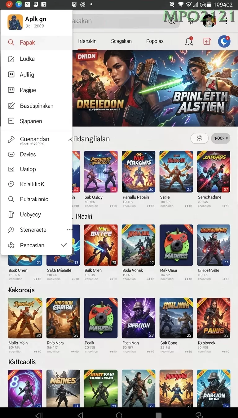 Cuplikan layar VIVATOGEL — aktivitas