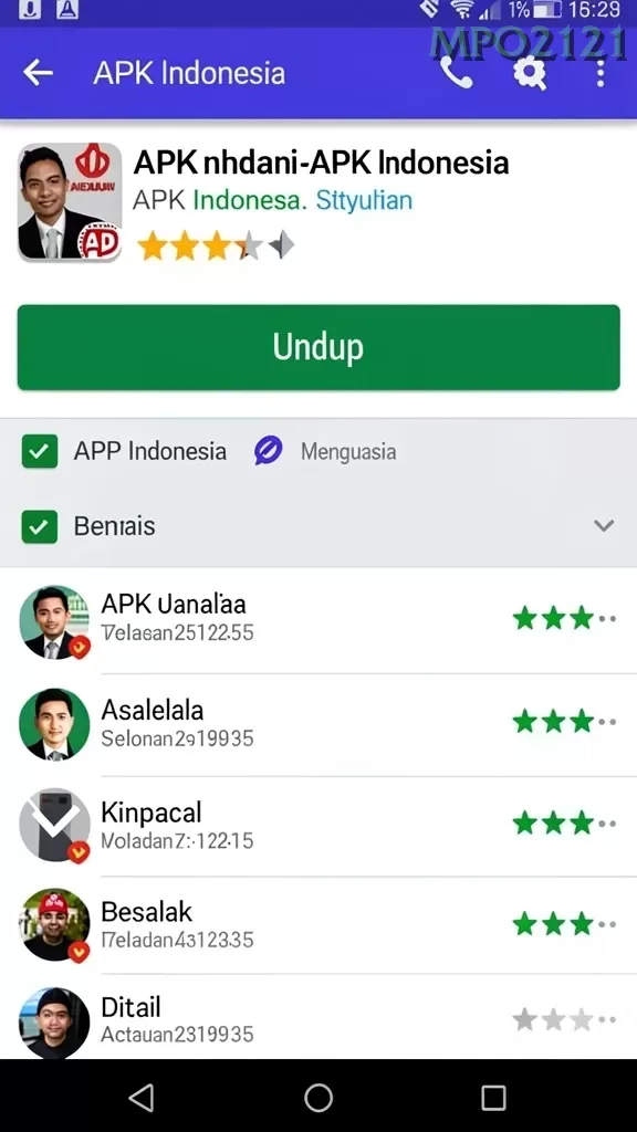 Cuplikan layar 888IDR — pengaturan akun